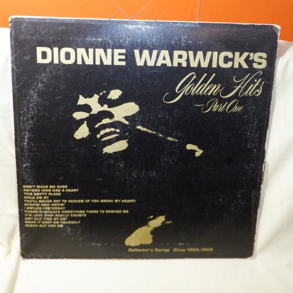 ~~~ DIONNE WARWICK ~~~ Golden Hits ~ Part One - Picture 1 of 3